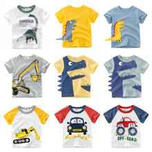 Children's T-Shirt Children for Boys  A Boy Girls Kids Kid's Shirts Child Baby Toddler Cotton Cartoon Tee Tops Clothing Short 2024 - buy cheap