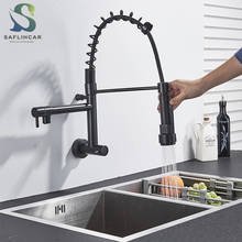 Chrome Wall-mounted Kitchen Faucet Contemporary Fashion 360 Degree Rotation Hot and Cold Water Mixer Taps  Kitchen Sink Fucet 2024 - buy cheap