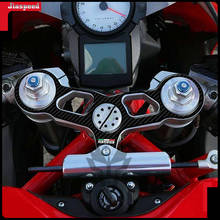 3D Carbon-look Upper Triple Yoke Protector Tank Pad Case for Ducati 999 Models 2024 - buy cheap