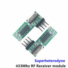 433 Mhz Superheterodyne RF Receiver and Transmitter Module ASK Kits with Antenna for Arduino Uno Diy Kit 433Mhz Remote Controls 2024 - buy cheap