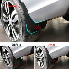 Tonlinker Interior Car Wheel Mudguards Cover sticker for Peugeot 308 T9 2014-19 Car Styling 4 PCS ABS Plastic Cover sticker 2024 - buy cheap