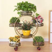 Flower Console Money Plant Flower Pot Frame, Wrought Iron Pulleys Sitting Room Balcony Showy Multilayer Indoor Special Province 2024 - buy cheap