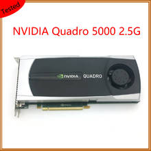 Quadro 5000 2.5G For NVIDIA Professional Graphics Card for 3D Modeling, Rendering, Drawing, Design, Multi-screen Display 2024 - buy cheap