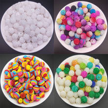 50pcs 10mm Acrylic Bayberry Beads Round Loose Beads ABS Imitation Pearl Beads DIY Making Crafts Jewelry Accessories 2024 - buy cheap