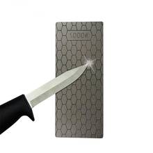 Afilador de cuchillos de diamante, piedra amoladora ultrafina de nido de abeja, herramientas de afilado para cortar cuchillos, #400, #1000 2024 - compra barato