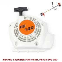 Recoil Starter Fácil Rewind Pull Starter Para STIHL FS120 FS200 FS250 FS300 FR350 BT120C BT121 Starter Assy 4134 080 2101 2024 - compre barato