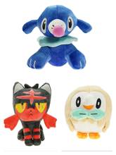 Pokemon Game Anime Cartoon Decidueye-GX Initial Rowlet Litten popplio Plush Toy Kawaii Soft Stuffed Doll Kids Gifts 20cm 2024 - buy cheap