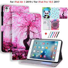 Funda protectora inteligente para tableta, carcasa con ranura para cartera, accesorios + bolígrafo, Pro para iPad 10, 5, 2019, 2017 pulgadas, 10,5 2024 - compra barato