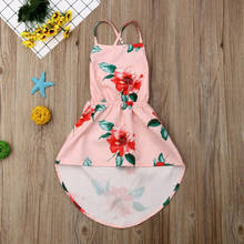 Free shipping Summer Baby Girl Clothes Newborn Toddler Cotton Sleeveless Dress Outfits 2024 - buy cheap