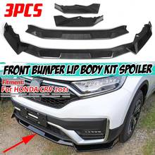 Detachable Car Front Lip Chin Bumper Spoiler Splitters Body Kit Bumper Lip Deflector Lips Diffuser For Honda For CR-V CRV 2021 2024 - buy cheap