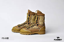 Mnotht-Botas de combate de soldado masculino a escala 1/6, zapatos de montañismo, modelo hueco para 12 pulgadas Phicen JIAOUL HOTTOY, figura de acción de juguete 2024 - compra barato