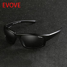 Evove driving Polarized Sunglasses Men Polaroid Fishing Sun Glasses for Male Anti Reflection Black Goggles Windproof 2024 - buy cheap