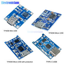 10pcs/lot Mini Micro Type C USB 5V 1A 18650 TP4056 Lithium Battery Charger Module Charging Board With Protection Dual Functions 2024 - buy cheap