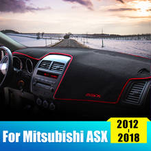 Car Dashboard Cover Instrument Panel Mat For Mitsubishi ASX 2010 2011 2012 2013 2014 2015 2016 2017 2018 2019 2020 Accessories 2024 - buy cheap