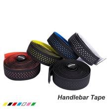 Road Bike Handlebar Tape Toughness Vibration Damping Anti-Vibration EVA PU Handlebar Bar Tape Wrap With 2 Bar Plugs 2024 - buy cheap