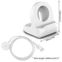 Charging Stand Dock Smart Watch Charger Cable for fossil- Q Gen 1 2 3 Watch 24BB 2024 - buy cheap