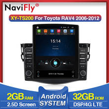 Rádio automotivo com navegação gps e wi-fi, 4g, lte, dsp, 9.7 polegadas, para toyota rav4, rav 4, 2007, 2008, 2009, 2010, 2011 2024 - compre barato
