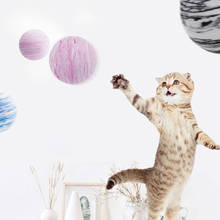 Игрушечный мяч для кошек, Интерактивная игрушка для кошек, игровой тренировка жевания, продукты принадлежности для питомцев, аксессуары для кошек, котят, кошек, 1 шт. 2024 - купить недорого