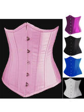 7 color 2686 stain underbust  corset shaper Burlesque Sexy Underbust Corset Waist Cincher Lingerie Size S-2XL 2024 - buy cheap