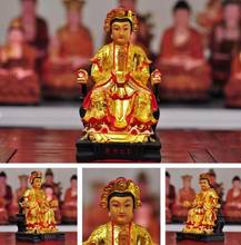 Медная статуя, богиня старой матери, домашнее поклонение, украшение, статуя Будды из смолы 2024 - купить недорого