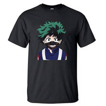 Duku-Camiseta de My Hero Academia Boku para hombres, camisa de Anime japonés, All Might Smash, de algodón de manga corta, una para todas las camisetas 2024 - compra barato