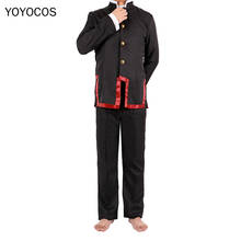 YOYOCOS Anime Toilet-bound Jibaku Shounen Hanako-kun Cosplay Costumes A black suit Halloween Costume School Uniform Hat Suit 2024 - buy cheap