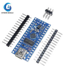 Mini módulo controle de microcontrolador usb ch340, nano v3.0, atmega168, interface spi, 16mhz, 3.3v, 5v para programa emulador, desenvolvimento de depurador 2024 - compre barato