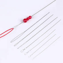 1Pcs/Lot Stainless Steel Big Eye Beading Needles Easy Thread String Cord Pins For Beads and Pearls DIY Jewellry Making Tools 2024 - buy cheap