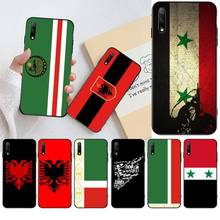 Funda de teléfono con bandera del Estado Chechen de Albania, para Huawei Nova 6se 7 7pro 7se honor 7A 8A 7C Prime2019 2024 - compra barato