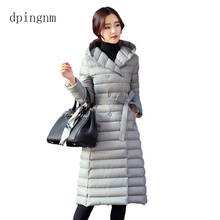 Winter Woman Padded Hooded Long Jacket White Duck Down Female Overcoat Ultra Light Slim Solid Jackets Coat Portable Parkas 2024 - buy cheap