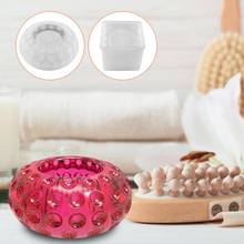 DIY Crystal Epoxy Mold Candle Potted Wave Dot Storage Box Set Up Round Shape Jewelry Storage Box Premium Material Silicone Mold 2024 - buy cheap