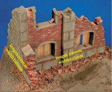 1/35 Scale ruins wall (no base) Unpainted Resin Building Kit 2024 - buy cheap