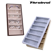 Wholesale Fashion Glasses Cases 6 Grids Sunglasses Display Box Sunglasses Display Glasses Display Props Jewelry Organizer Tray 2024 - buy cheap