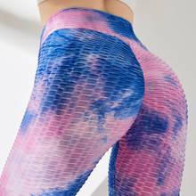 Mallas de Yoga coloridas para mujer, pantalones deportivos de realce, Leggings de cintura alta para gimnasio, mallas transpirables para correr, novedad 2024 - compra barato