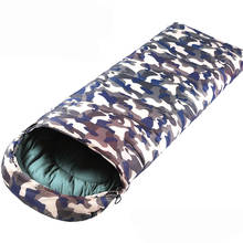 Desert-saco de dormir de algodón 2654 camuflaje para adultos, saco de dormir térmico de 2,5 kg, ideal para acampar al aire libre, 2 se pueden usar en 1 2024 - compra barato
