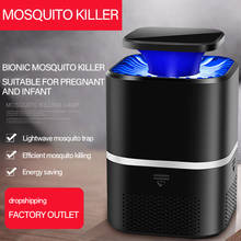 Lâmpada uv mata mosquitos, 5v, usb/tomada europeia, alimentado por insetos, fotocatalisador, mata-insetos, armadilha led, luzes 2024 - compre barato