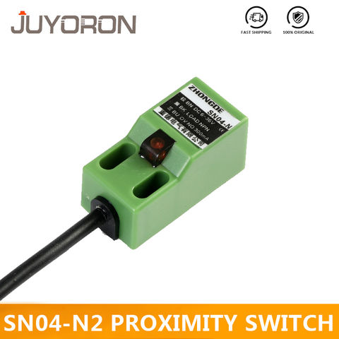 SN04-N2 индуктивный датчик приближения SN04N2 NPN, 3 провода, NC DC 6-36 в расстояние обнаружения 4 мм Близость бесплатная доставка 2022 - купить недорого