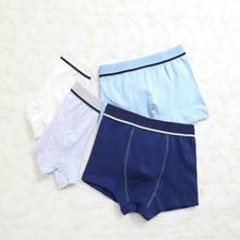 12Pc/lot Boys Pure Cotton Soft Boxers Underpants Baby Cute Kids Underwear Short Pant 2-10Y 2024 - buy cheap