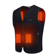 Outdoor Heated Jacket Heating Vest Hiking Clothing USB Charging Intelligent Electric Heated Vest Heating Clothes Submersible 2024 - buy cheap