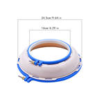 1Set Embroidery Frame Set Plastic Embroidery Stand Hoop Ring with Holder Support for 2 Side Embroidery Cross DIY - compare prices