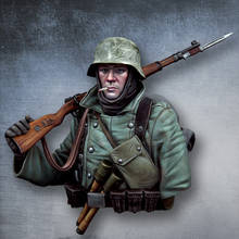 1/10 Scale Unpainted Resin bust Battle Of Moscow collection bust 2024 - buy cheap