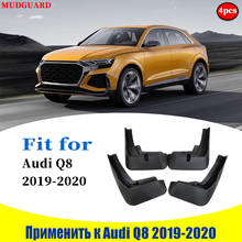 Брызговики для Audi Q8 2019-2020, брызговики, автостайлинг, передние и задние, 4 шт. 2024 - купить недорого