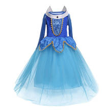 Crianças vestidos de festa de natal meninas vestido de princesa cosplay traje de halloween aniversário roupas beleza princesa traje para crianças 2024 - compre barato