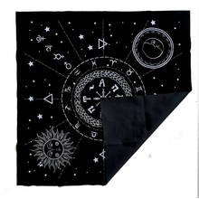 49*49 cm tarô toalha de mesa especial astrologia tarô adivinhação tarô pano 2024 - compre barato