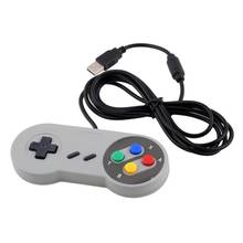 Игровой USB-джойстик для Nintendo SNES, геймпад для ПК с Windows и MAC 2024 - купить недорого