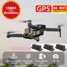 Dron con cámara HD 4K Dual ESC, 5G, GPS, posicionamiento de flujo óptico, 1,5 KM de distancia de Control, VS Sg906 Pro2 S167 2024 - compra barato