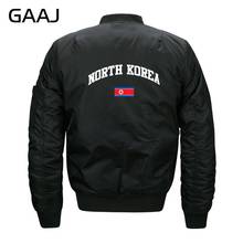 North Korea Flag Jackets Men O Neck Fashion Jacket Warm 7XL 8XL Military Style Baseball Plus Size Fleece Clothes Jackets Women 2024 - buy cheap