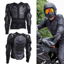 Мотоциклетная Защитная куртка, бронированная куртка для езды на мотоцикле, костюм для мотогонок, Защитная черная защитная маска для квадроцикла 2024 - купить недорого