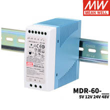 MDR-60-fuente de alimentación conmutada de carril Din, 60W, salida única, 5V, 12V, 24V, 48V, CA/CC 2024 - compra barato