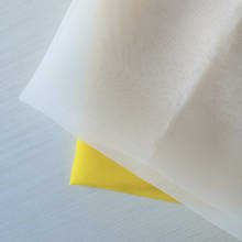 ¡Envío gratis! Malla de impresión de seda de poliéster amarillo, 5 metros, 300M, 120T, 127CM/50 "de ancho 2024 - compra barato